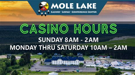 mole lake casino lodge events